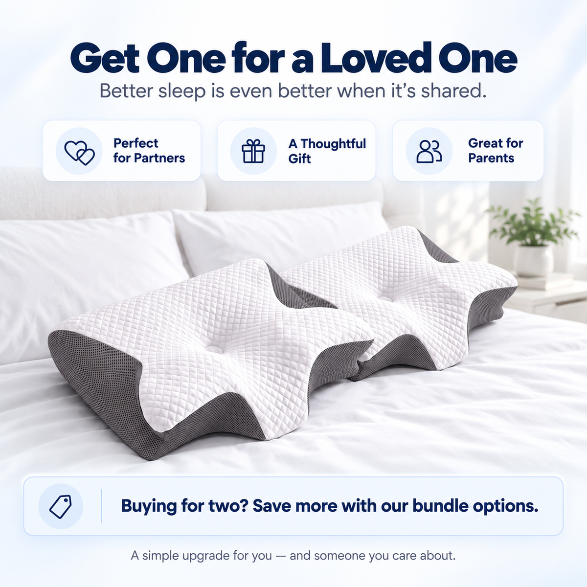 Breathyn Sleep™ Orthopaedic Contour Pillow