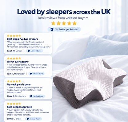 Breathyn Sleep™ Orthopaedic Contour Pillow
