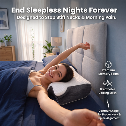 Breathyn Sleep™ Orthopaedic Contour Pillow
